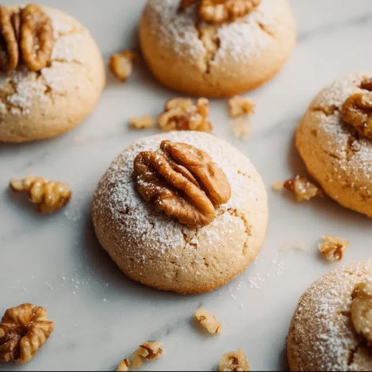Walnut Cookies 4 Walnut Cookies
