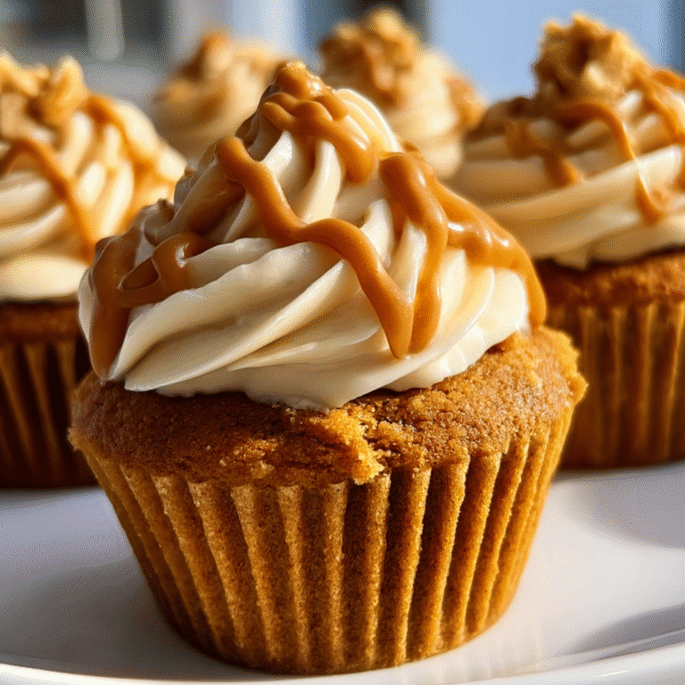 Pumpkin Cupcakes with Caramel and Peanut Butter 15 Pumpkin Cupcakes with Caramel and Peanut Butter