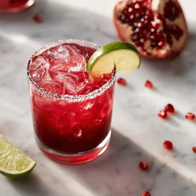Pomegranate Margarita 4 Pomegranate Margarita