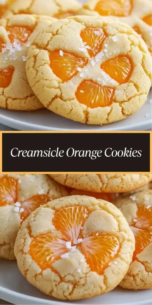 Deliciously baked Creamsicle Orange Cookies on a cooling rack.