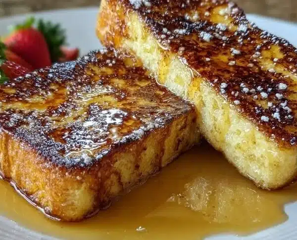 Cr猫me Br没l茅e French Toast 29 Delicious cr猫me br没l茅e French toast topped with caramelized sugar crust