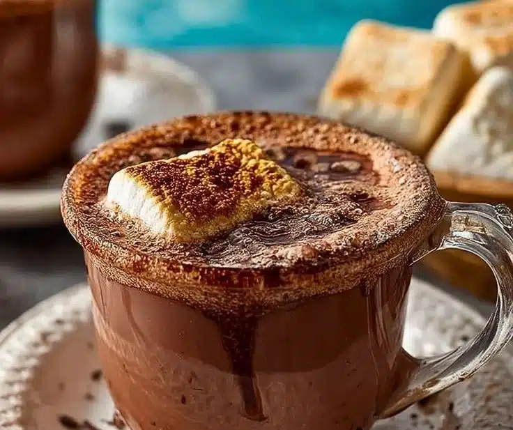 Crock Pot Hot Cocoa 10 Delicious crock pot hot cocoa served in a cozy mug