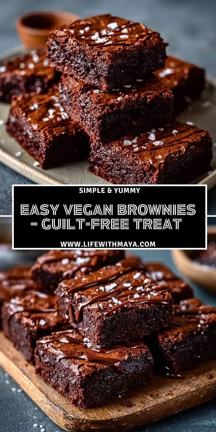 Easy Vegan Brownies – Guilt-Free Treat 8 Deliciously easy vegan brownies for a guilt-free treat.
