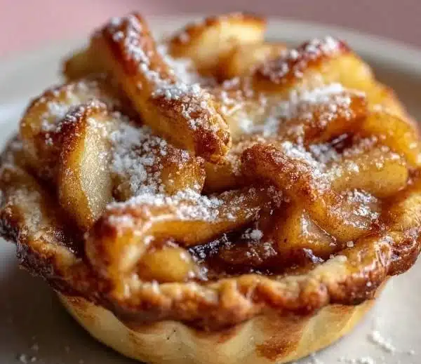 Mini Apple Pie 9 Delicious mini apple pies baked to perfection with flaky crust and sweet filling