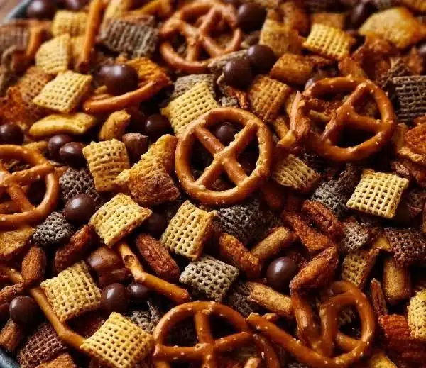 Sweet & Smoky Party Mix 1 Sweet and Smoky Party Mix for gatherings and celebrations