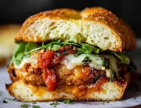 Garlic Chicken Sandwich 19 Delicious Garlic Chicken Sandwich with fresh toppings and garlic sauce