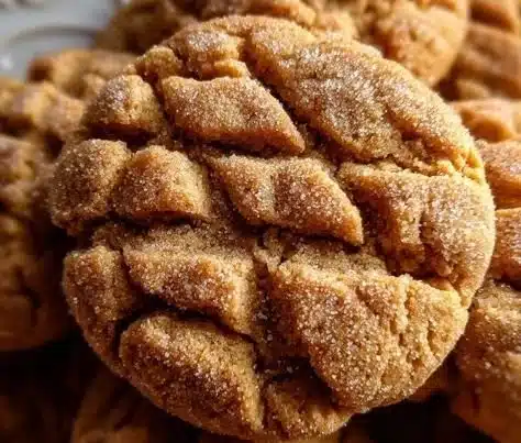 Delicious homemade brown sugar butter cookies on a plate